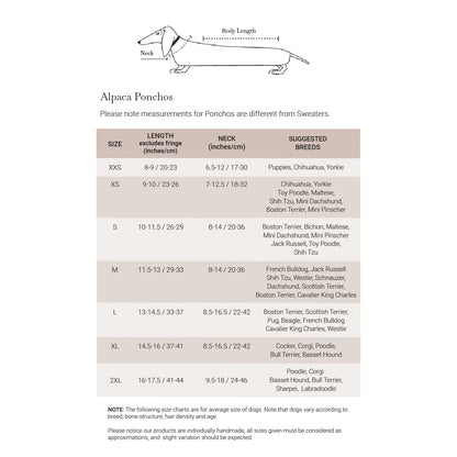 Soft Houndstooth Alpaca Poncho