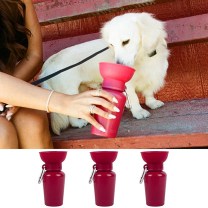 Flip Dog Travel Bottle - Mulberry