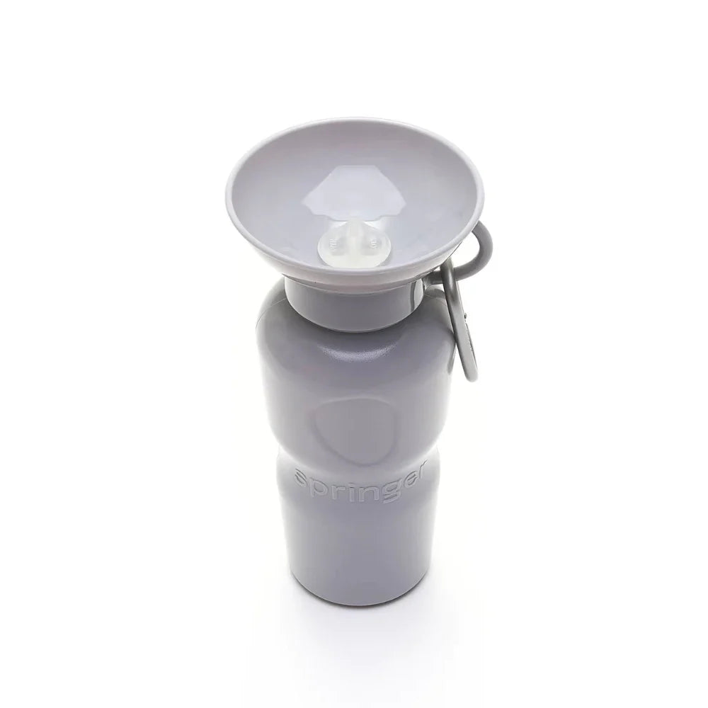 Travel Water Bottle - Grey