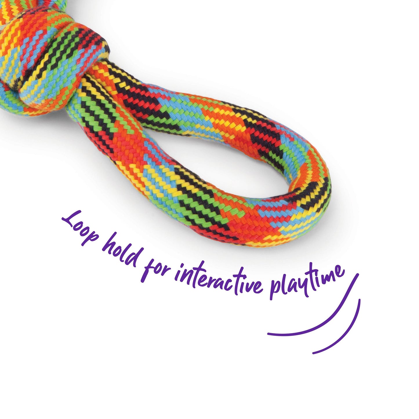 Braided Rope 3 Knot Tug - XL - Dog Toy