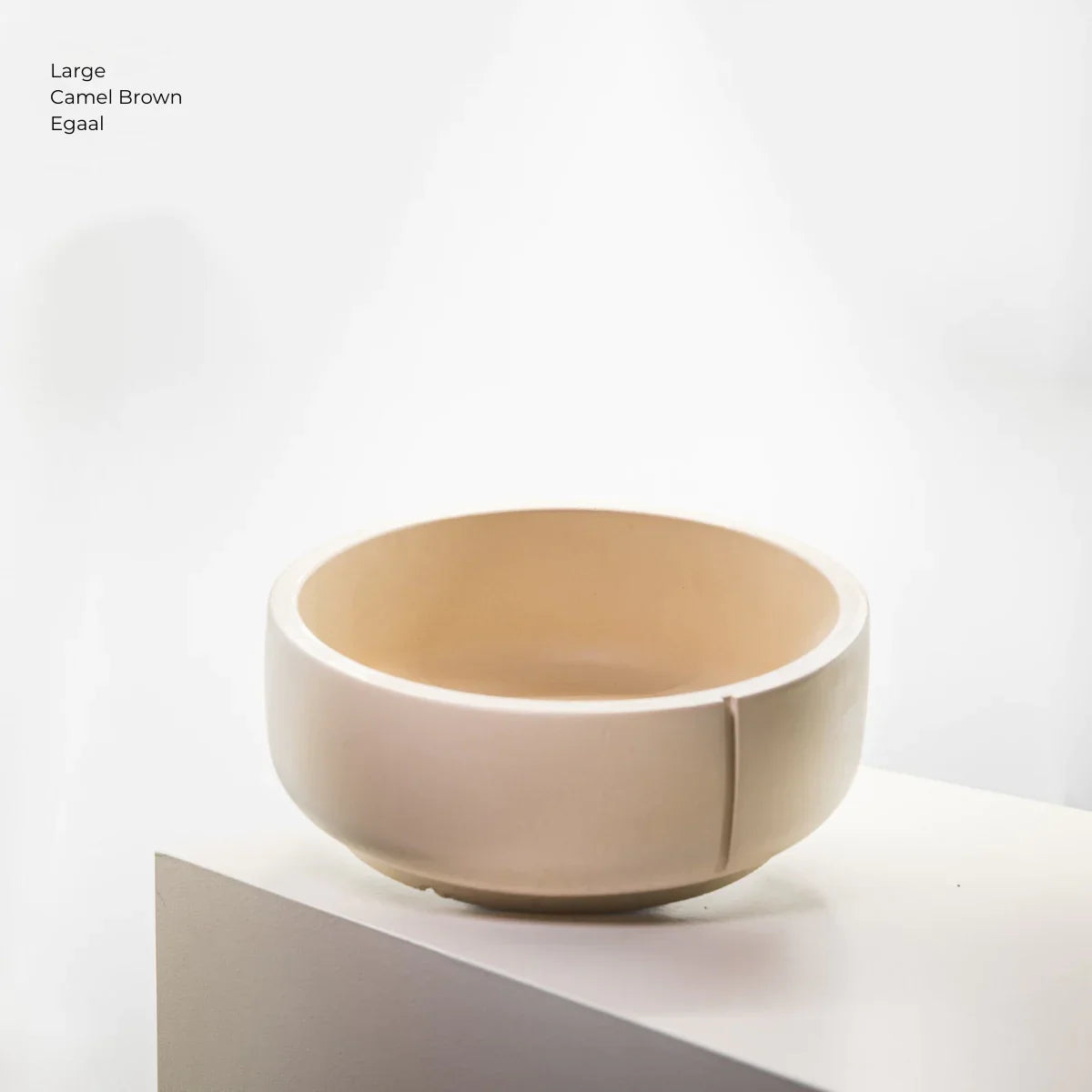 Classic Feeder Bowl - Camel Brown