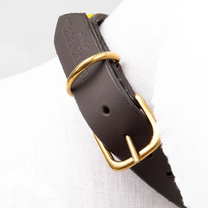 Beaded Dog Collar - Vanille