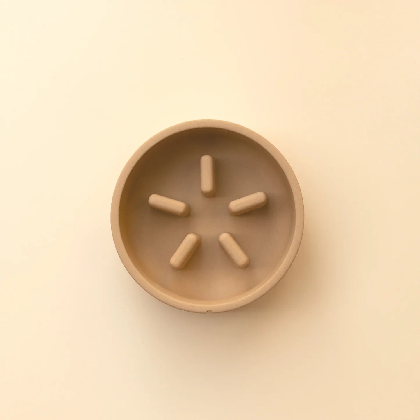 Slow Feeder Bowl - Camel Brown