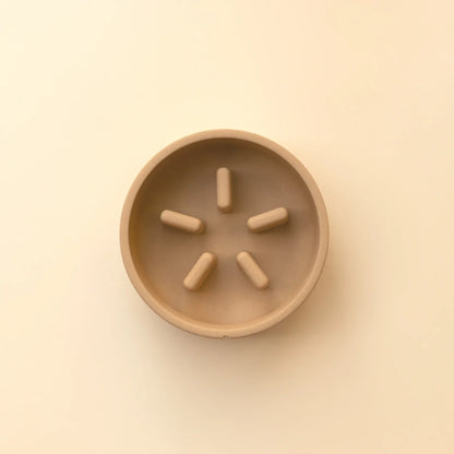 Slow Feeder Bowl - Camel Brown