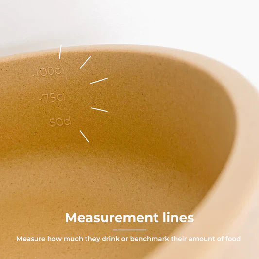 Classic Feeder Bowl - Camel Brown