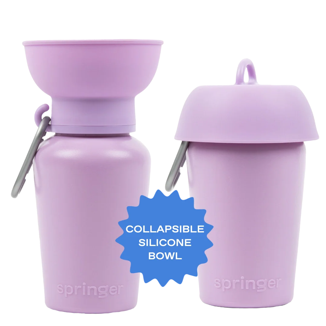Flip Dog Travel Bottle - Lilac