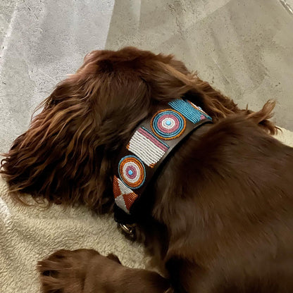 Beaded Dog Collar - Calli