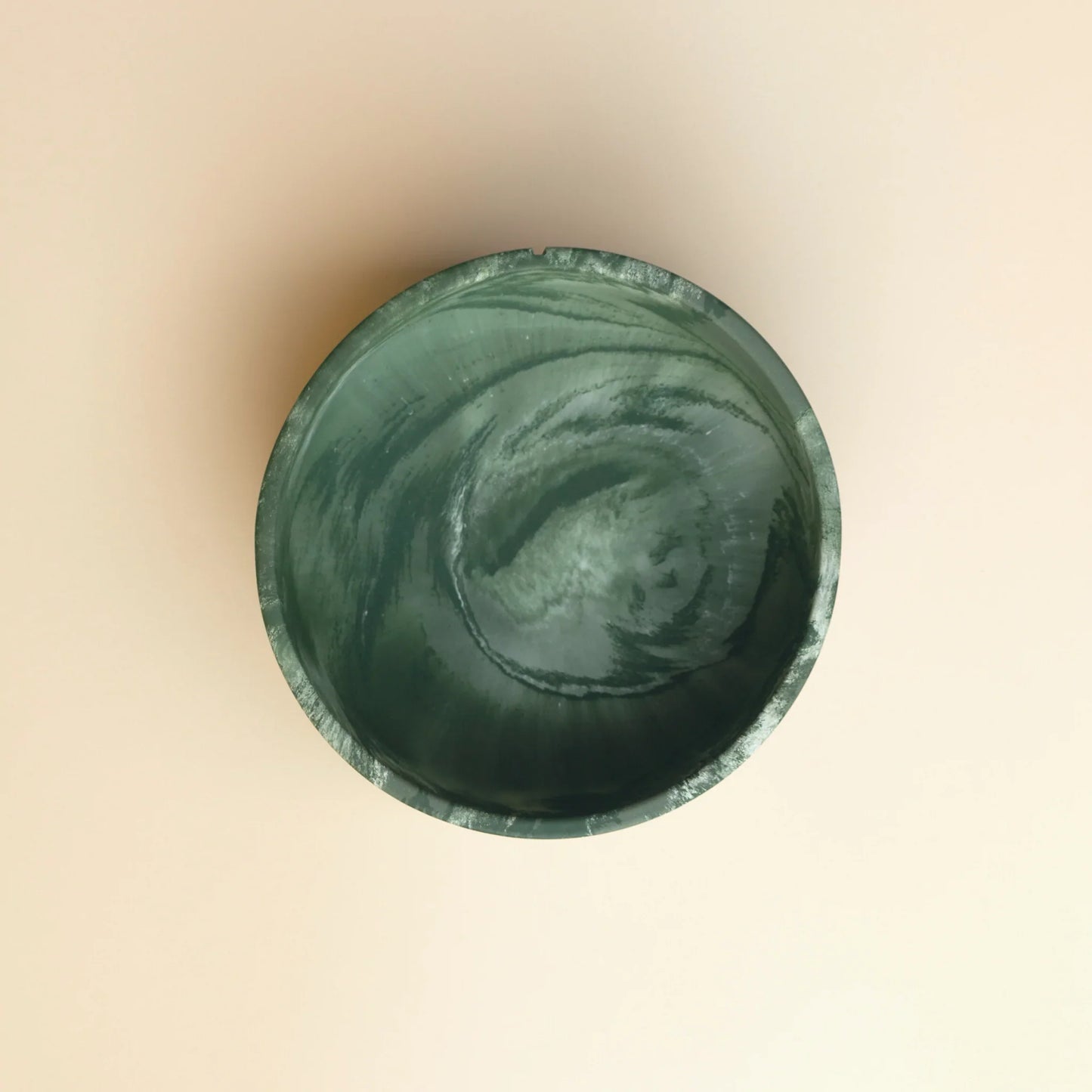 Classic Feeder Bowl - Duck Green Marble