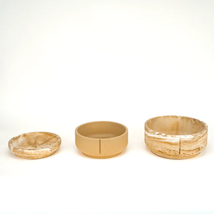 Classic Feeder Bowl - Camel Brown