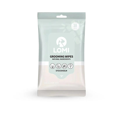 Bamboo Grooming Wipes | Travel Size (20 wipes)