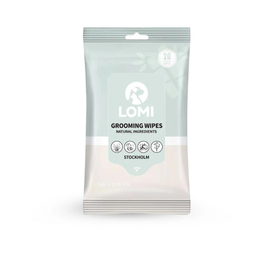 Bamboo Grooming Wipes | Travel Size (20 wipes)