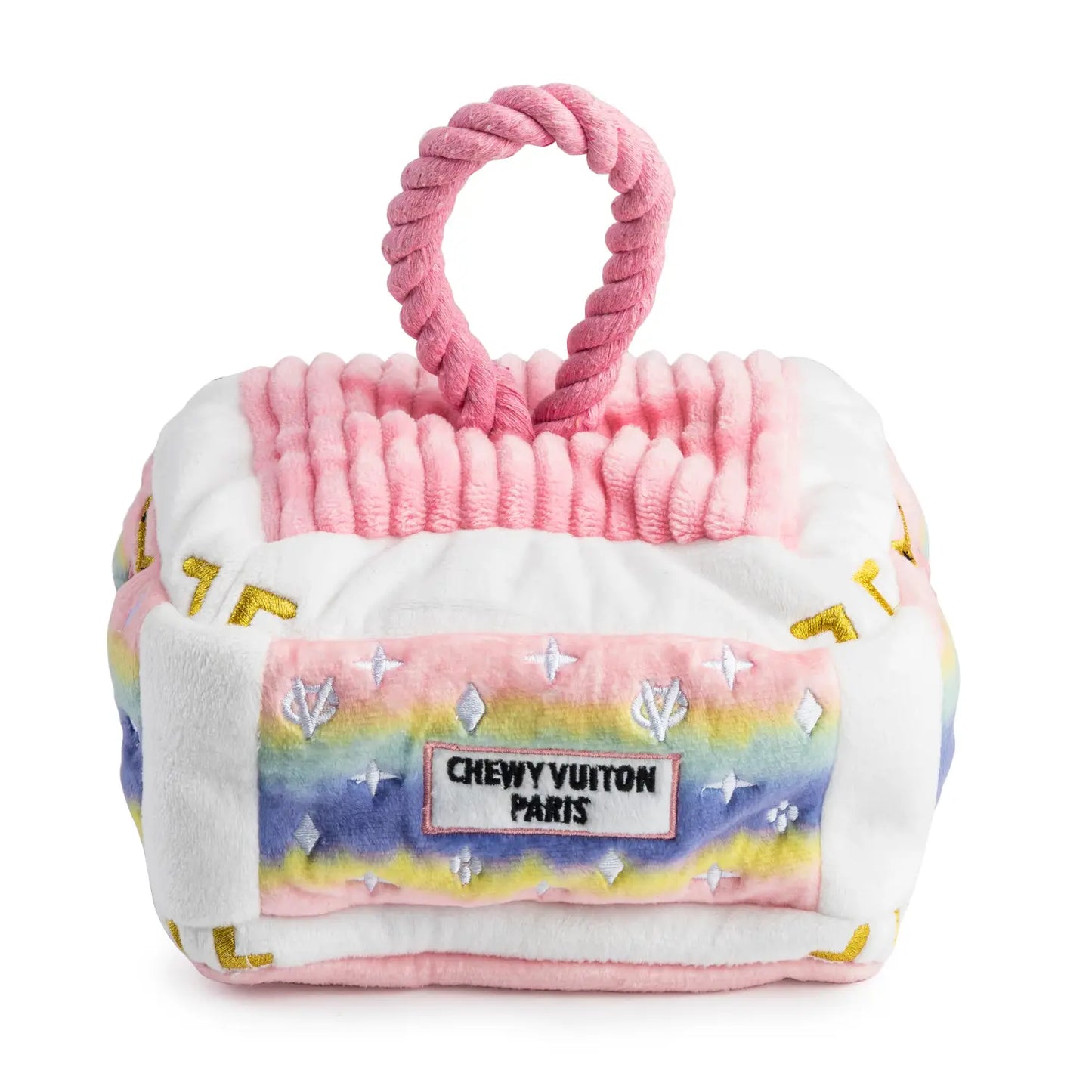 Chewy Vuiton Pink Ombre Interactive Trunk