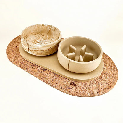 Serving Tray - Camel Brown