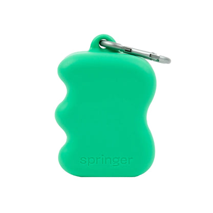 Silicone Dog Treat Dispenser - Springer Green