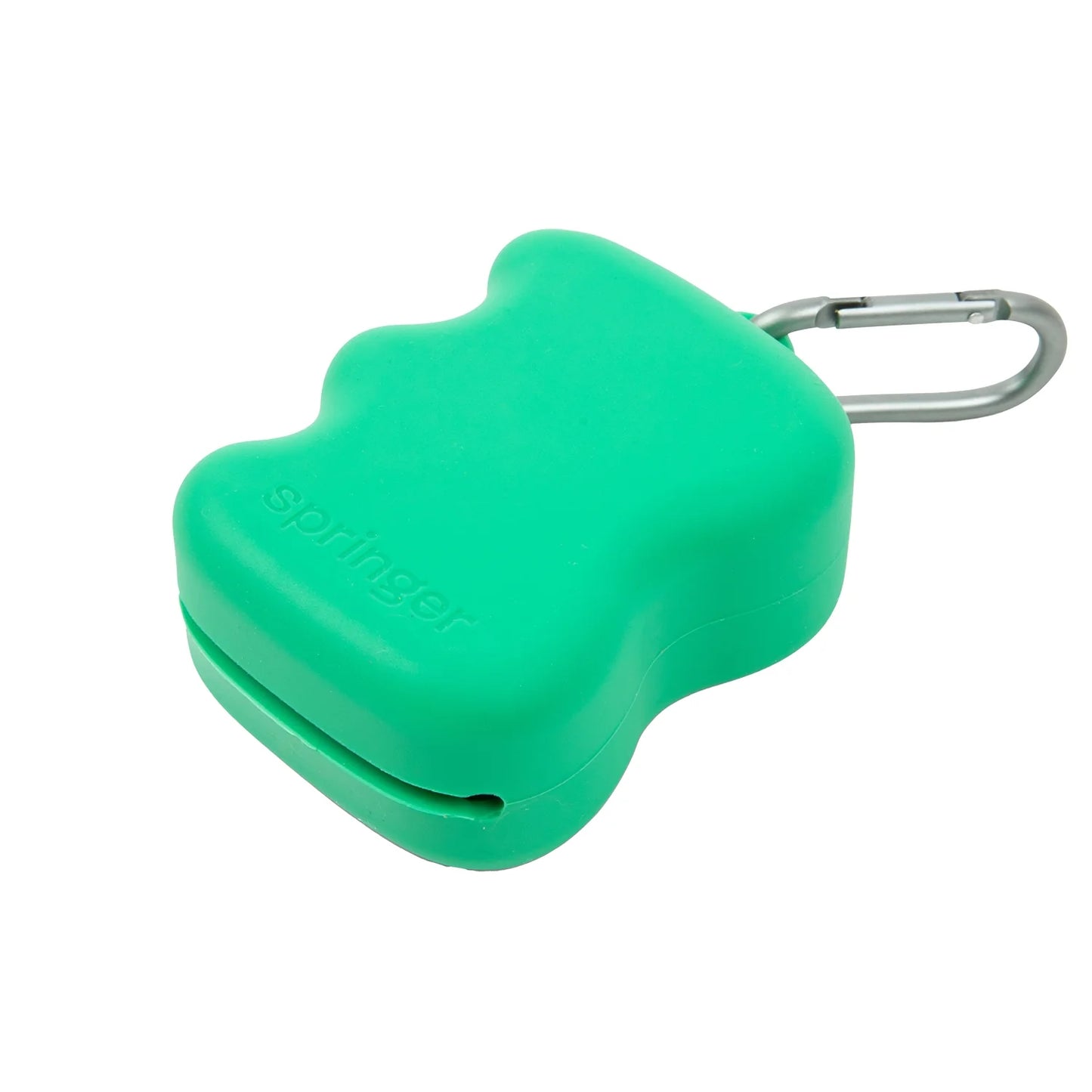 Silicone Dog Treat Dispenser - Springer Green