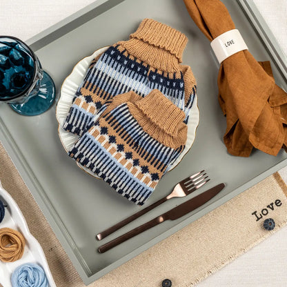 Ice Magic Navy Alpaca Sweater