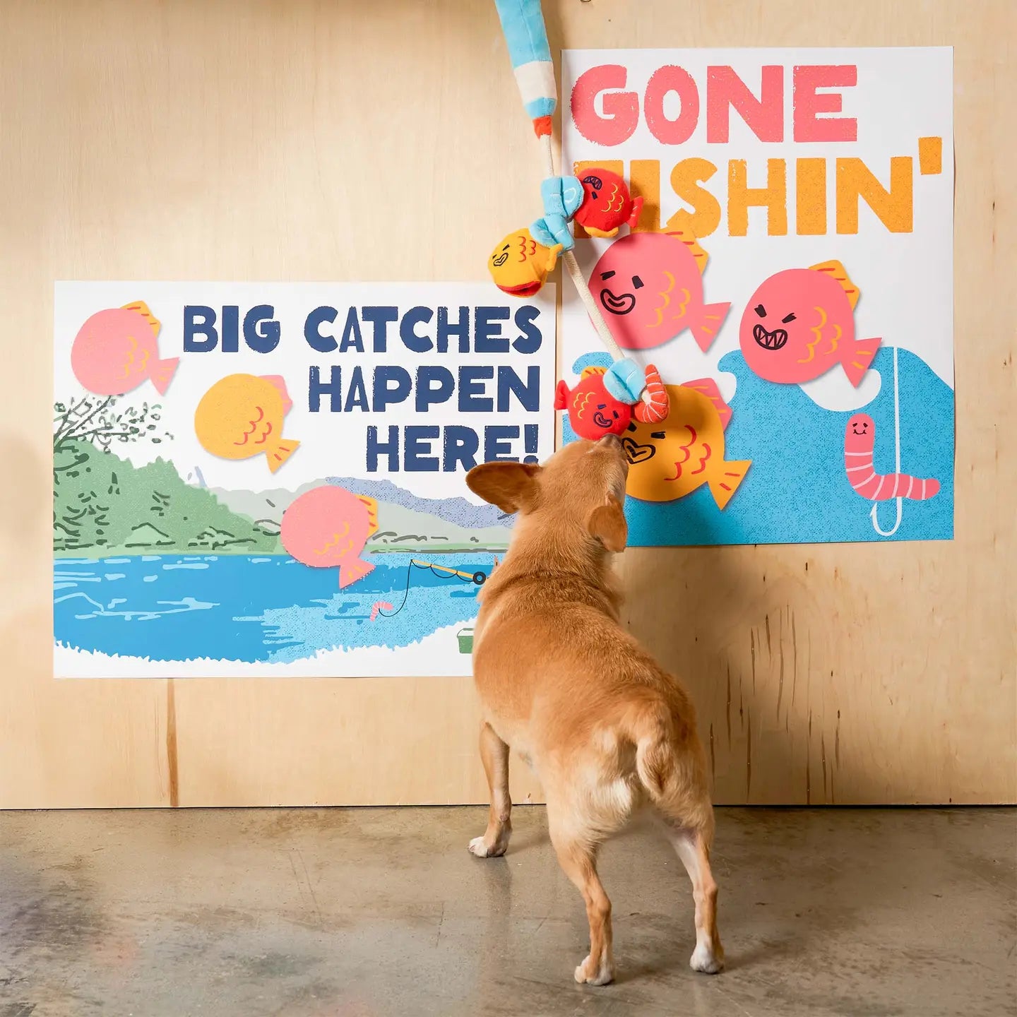 Fishing Nose Work & Tug Toy