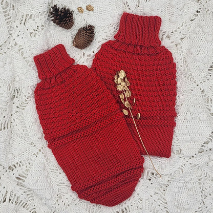 Oscar Red Alpaca Sweater