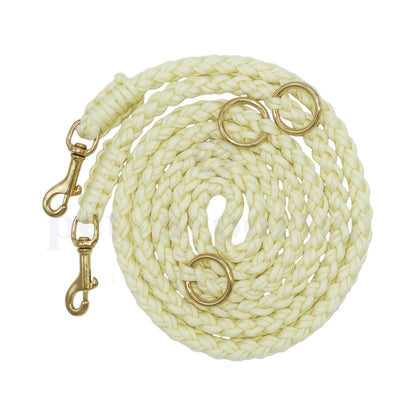 Adjustable Paracord Leash - Butter Yellow