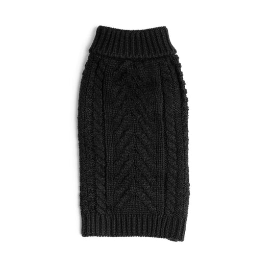 Black Super Chunky Sweater