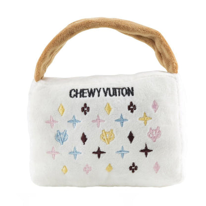 Chewy Vuiton Handbag - White
