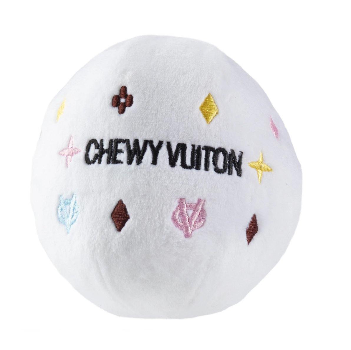 Chewy Vuiton Ball - White