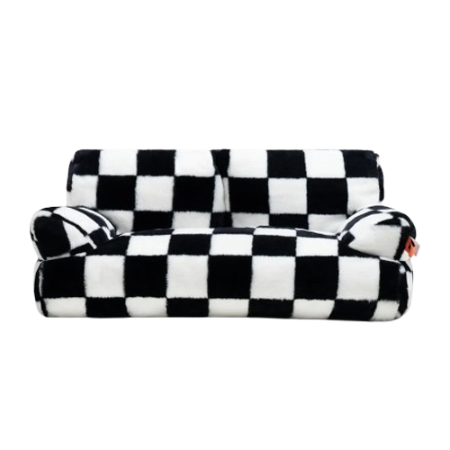 Luxury Sofa Bed For Dogs & Cats Plush Comfort, Washable Cover