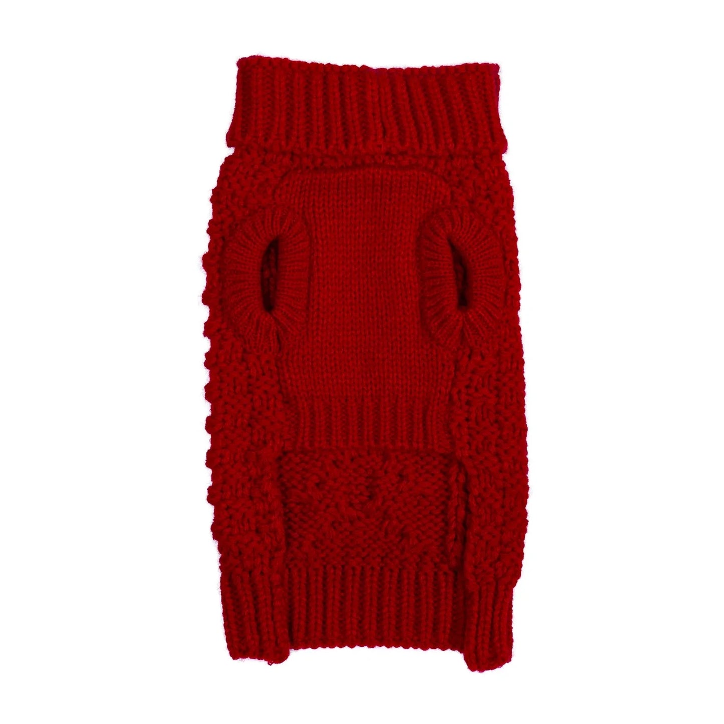 Red Super Chunky Sweater