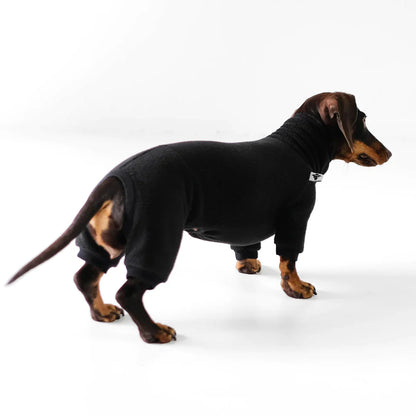 TECKEL Polar Fleece Overall - Black