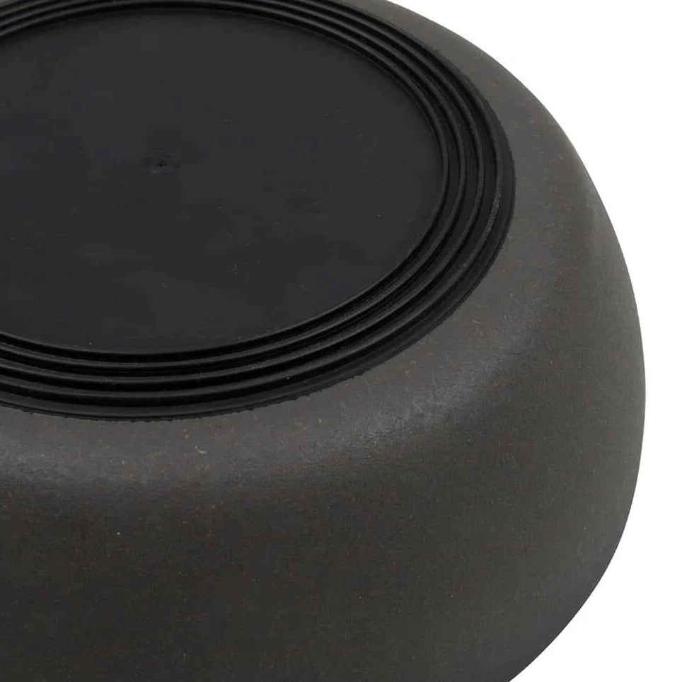 Bamboo Dog Bowl - Dark Grey