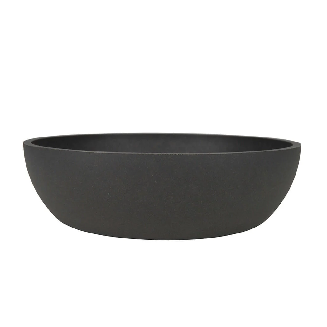Bamboo Dog Bowl - Dark Grey