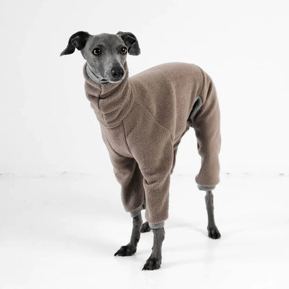 GREYHOUND Polar Fleece Overall - Walnut