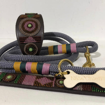 Beaded Dog Collar - Ulysse