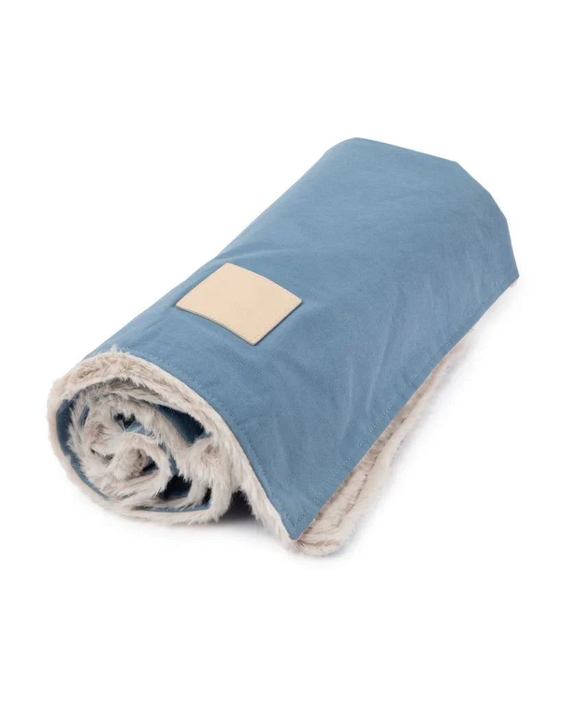 Reversible Blanket | French Blue