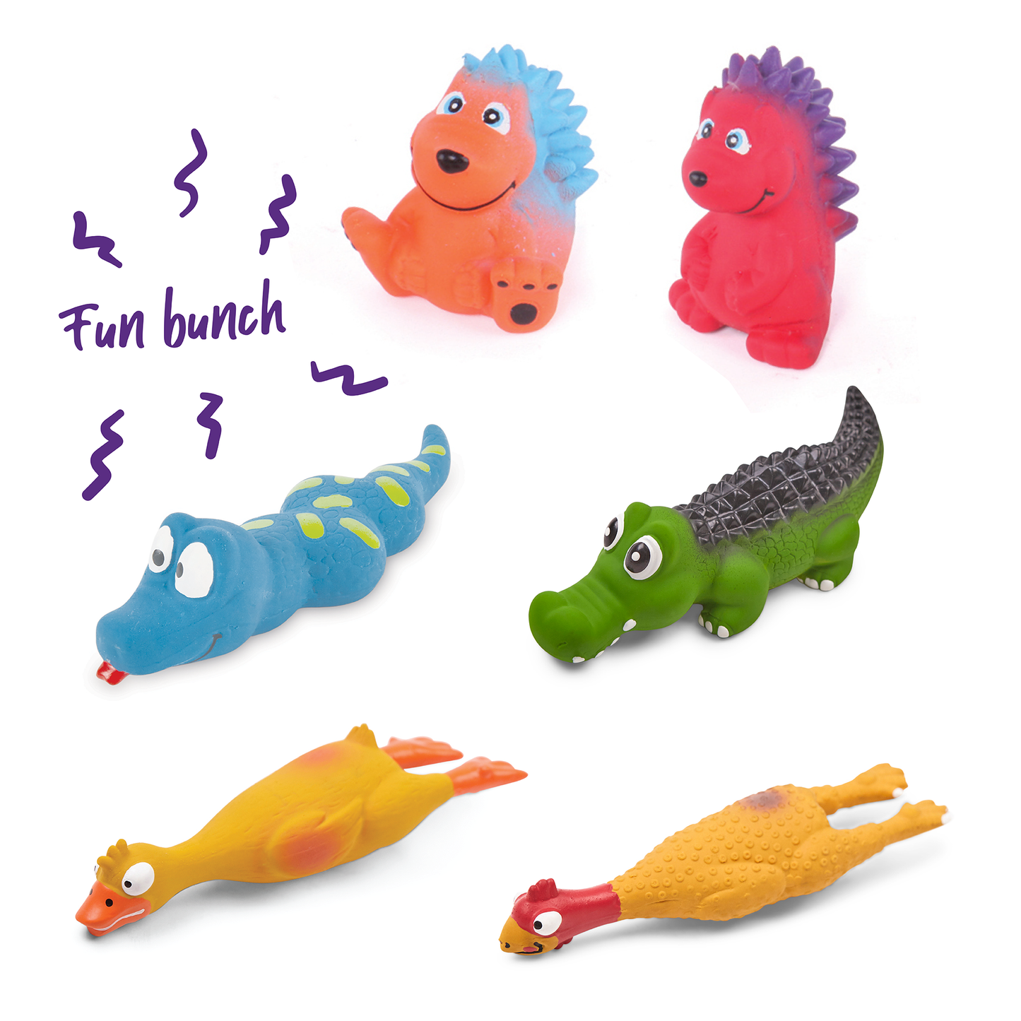 Sneaky Minis Squeaky Dog Toys (1pc)
