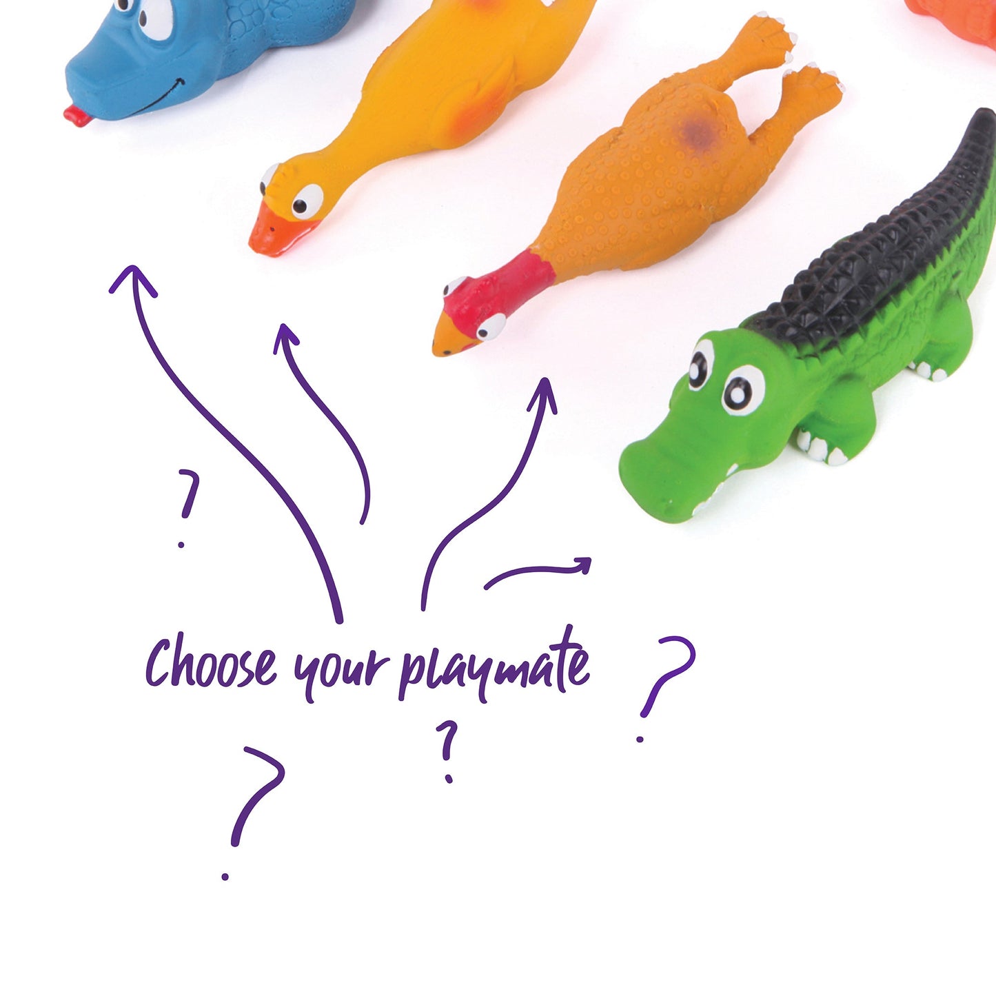 Sneaky Minis Squeaky Dog Toys (1pc)