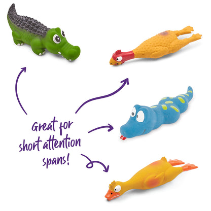 Sneaky Minis Squeaky Dog Toys (1pc)