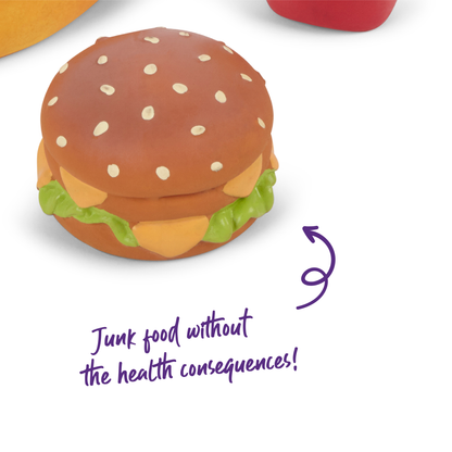 Fast Foodies Squeaky Dog Toy - Minis (1pc)