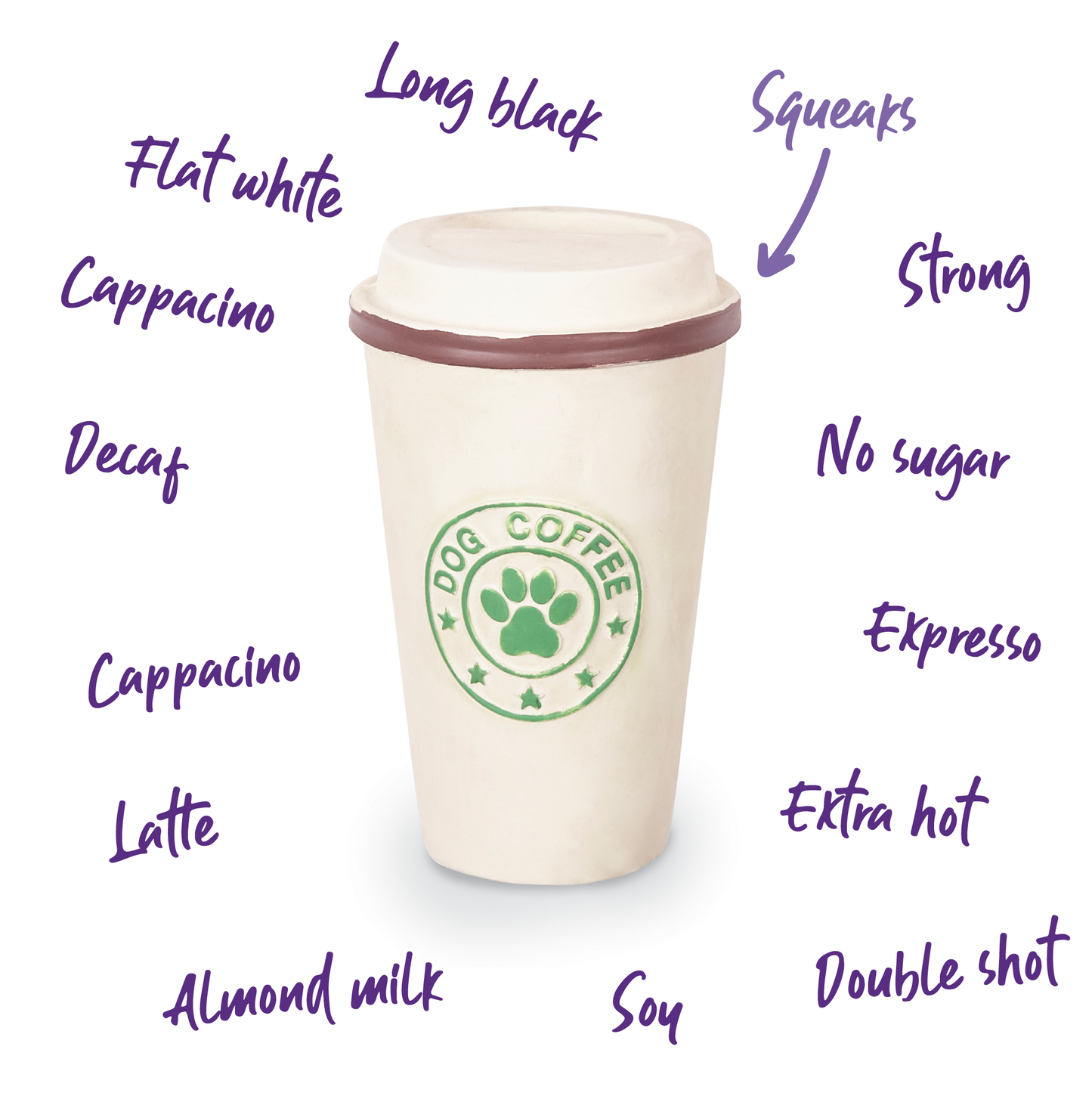 Cafe Woof - Minis Dog Toys (1pc)