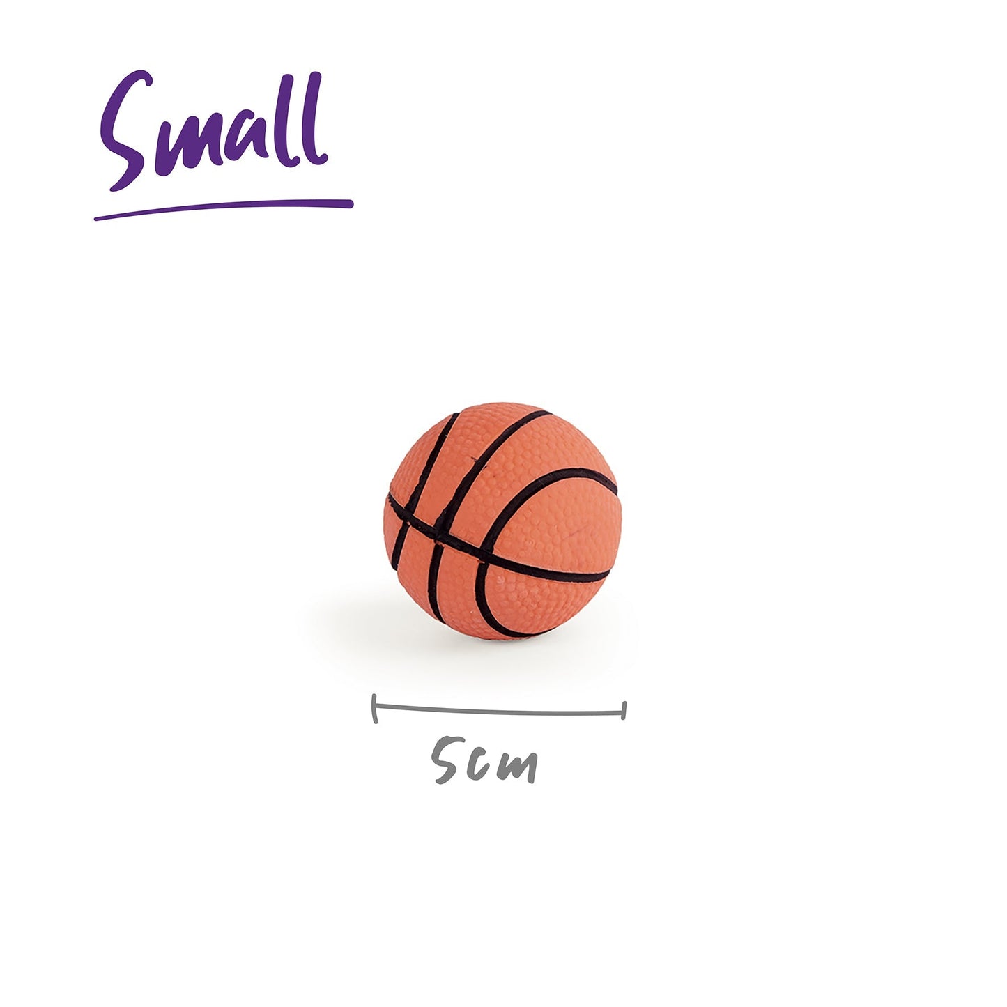 Bouncy Basketball Dog Toy