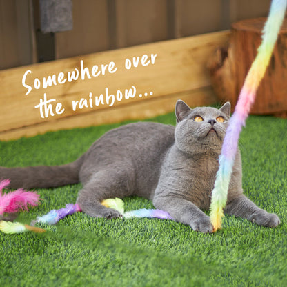 Fluffy Rainbow Tail
