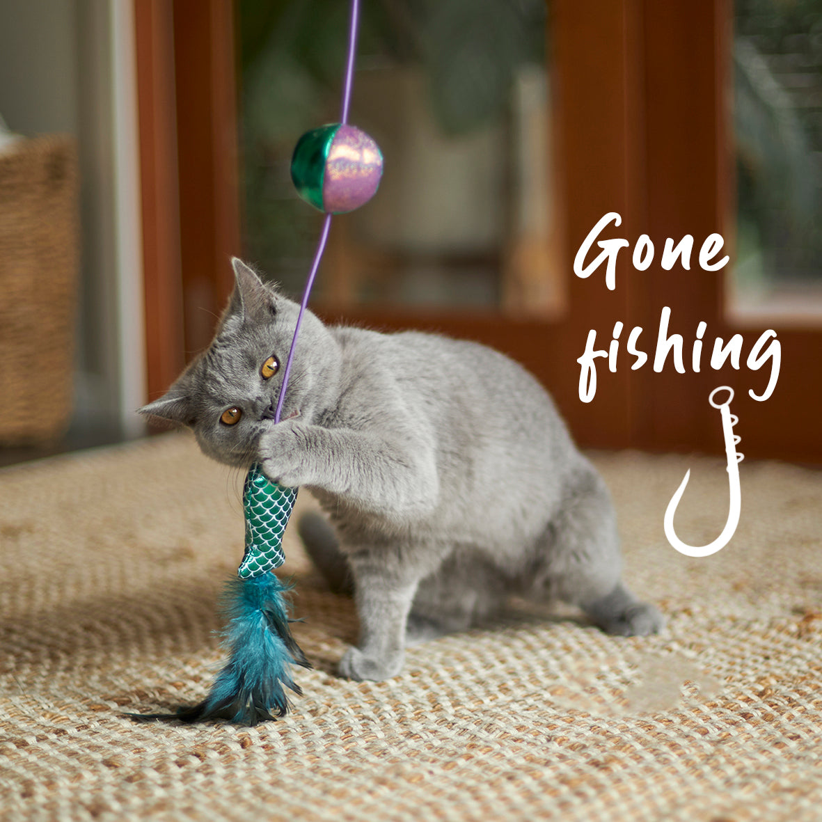 Ripple Fish Chase & Play Wand