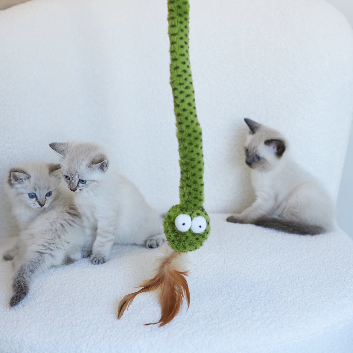 Spotty Snake Play & Chase Wand