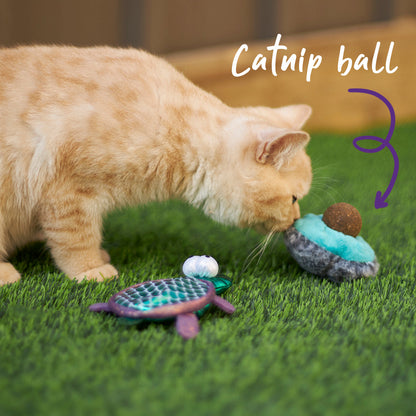 Playful Avocado with catnip