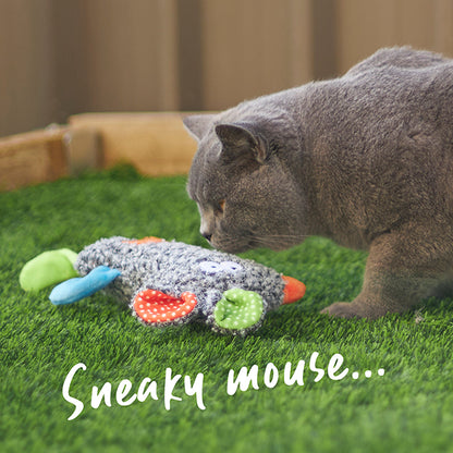 Crinkle Mouse with catnip
