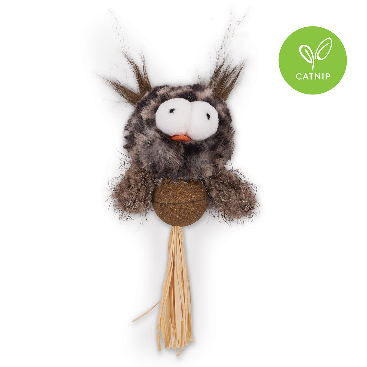 Hooty Owl Cat toy w/ Catnip