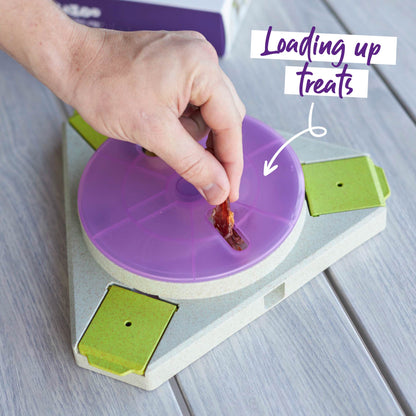 Triangle Turn Interactive Puzzle Play Cat Toy