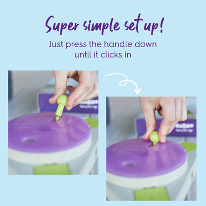 Triangle Turn Interactive Puzzle Play Cat Toy