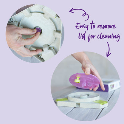 Triangle Turn Interactive Puzzle Play Cat Toy