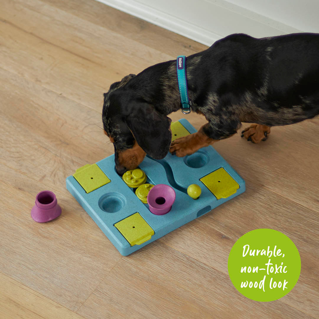 Rectangle Rumble Interactive Puzzle Cat Toy